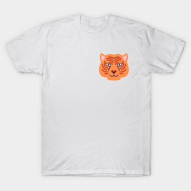 Vivid Tiger T-Shirt by FunnyStylesShop